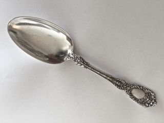 Gorham Sterling Florentine Dessert Spoon/oval Soup - 7 1/4 