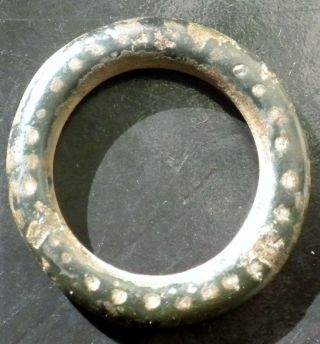 Celtic 800 - 300 Bc Ancient Celtic Ring Money Proto Coin Incredible Patina photo