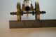 Vintage Model Antique Cannon Brass Statue With Wheels Great British Empire Gift British photo 6