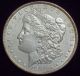 1891 Cc Spitting Eagle Morgan Dollar Silver Vam - 3 Top 100 Authentic Uncirculated The Americas photo 1