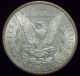 1891 Cc Spitting Eagle Morgan Dollar Silver Vam - 3 Top 100 Authentic Uncirculated The Americas photo 2