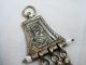 Solid Silver Chain Antique Pocket Watch Nielo Sarakachan Greek Ottoman Empire Islamic photo 6