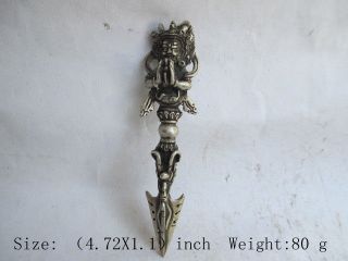 Old Sword Weapon Buddhism Taoism China Unique Copper The Ancients Multiplier photo