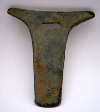 Pre - Columbian Inca Copper Ax Head photo