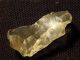 Translucent Prehistoric Tool Made From Libyan Desert Glass Found In Egypt 2.  54gr Neolithic & Paleolithic photo 7