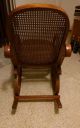 Bentwood Rocker In Shape And On The Wicker 1900-1950 photo 6