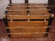 Ladycomet Refinished Flat Top Steamer Trunk Antique Chest With Key,  & Tray 1800-1899 photo 5