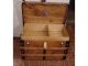 Ladycomet Refinished Flat Top Steamer Trunk Antique Chest With Key,  & Tray 1800-1899 photo 6