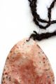 Old Aboriginal Pearl Shell Pendant Lonka Lonka - W/a 1950 ' S Pacific Islands & Oceania photo 2