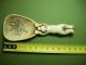 Antique Spoon With A Crawling Bear.  Inuit Yupik Item.  Chukotka.  Engraved Other Ethnographic Antiques photo 2