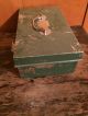 Vintage Victa Series Tin Metal Storage Document Cash Lock Box,  English Made, Display Cases photo 5