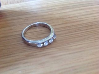 ' Beach Finds ' A Really Ladies ' 4 - Stone ' Ring Size P photo