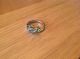 ' Beach Finds ' A Really Ladies ' 3 - Stone ' Ring Size N, . British photo 1