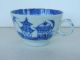 Antique Blue White Cup Saucer Chinese Export Cups & Saucers photo 2