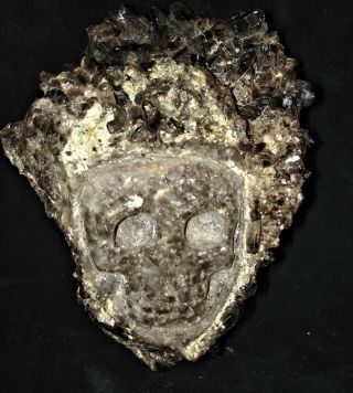 Omg Large Crystal Skull Carved In Crystal Stone photo