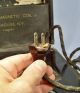 Antique Electro - Magnetic Coil Co.  Syracuse Ny Quack Medical Device In Case Quack Medicine photo 5