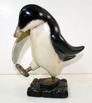 Mid Century Modern Handcrafted Dancing Penguin Bolling Eames photo