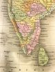 Orig Antique Map 1827 Asia,  India - Hindoostan - Thibet - Hand Colored A Finley Pre-1900 photo 3