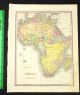Orig Antique Map 1827 Africa - Unexplored Regions Many Defunct Countries,  Finley Pre-1900 photo 1