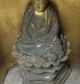 E737: Very Old Japanese Wood Carving Buddhist Statue Gautama Buddha Shaka - Nyorai Statues photo 4