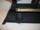 Antique F.  M.  5 Kg Cast Iron Scale With Copper Bottom Tray & Weight Scales photo 1