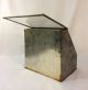 Antique Vintage Tin & Sloped Glass Display Shelves Counter Top Case Display Cases photo 3