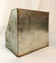 Antique Vintage Tin & Sloped Glass Display Shelves Counter Top Case Display Cases photo 6
