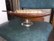 Antique Art Deco Yacht Vase - Wooden Hull / Tin Deck - Heavy Weighted Base Other Maritime Antiques photo 2