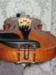 Old Italian Lableded Violin 1 Piece Back 4/4 W/bow & Case Nr String photo 9