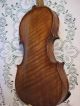 Old Italian Lableded Violin 1 Piece Back 4/4 W/bow & Case Nr String photo 4