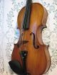 Old Italian Lableded Violin 1 Piece Back 4/4 W/bow & Case Nr String photo 7