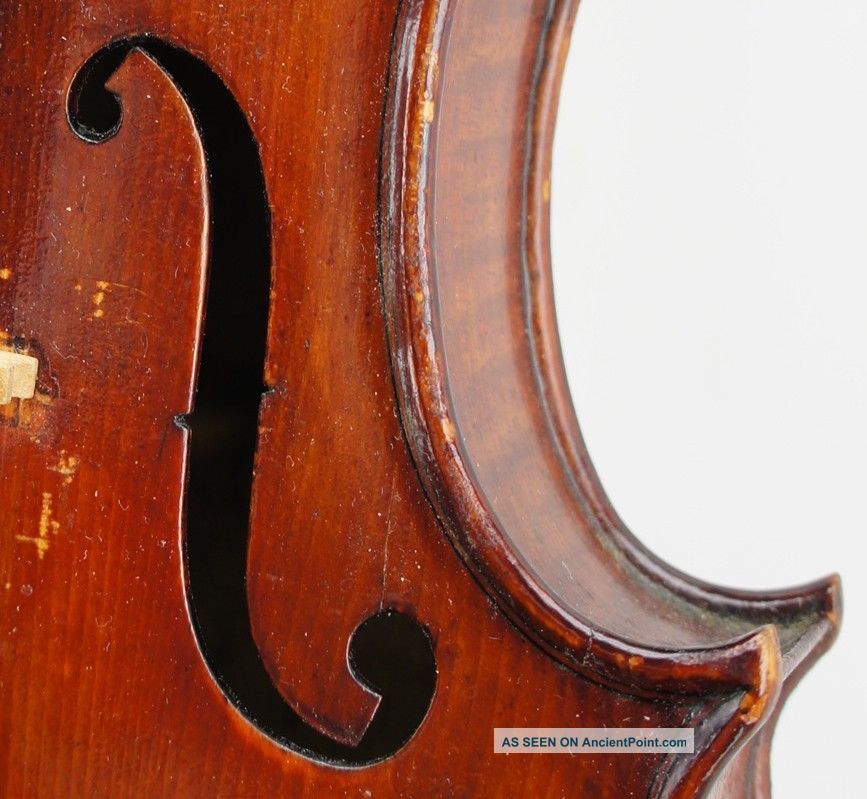 Very Good Boston Usa Antique Violin By Savarus Brady 1911 - Ready - To - Play String photo