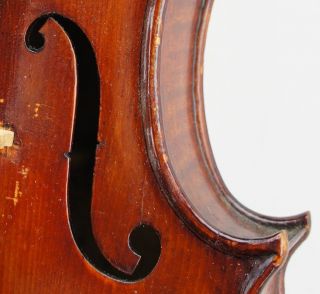 Very Good Boston Usa Antique Violin By Savarus Brady 1911 - Ready - To - Play photo