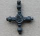 British Found Rare Anglo - Saxon Period Decorated Bronze Cross Pendant 900 Ad, British photo 3