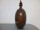 Primitive 100years Old Antique Wooden Wine Vessel Or For Water Hand Carved Craft Islamic photo 4