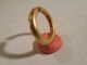 Tairona Gold Nose Ring Pre - Columbian Archaic Ancient Artifact Columbia Mayan Nr The Americas photo 1
