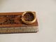 Tairona Gold Nose Ring Pre - Columbian Archaic Ancient Artifact Columbia Mayan Nr The Americas photo 4