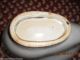 19th Century White Ware Rabbit Food Mold Med Size Detail To Inside Of Mold Primitives photo 8