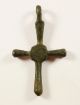 Very Rare Viking Bronze Cross - C 11th C Ad - Wearable Religious Artifact Roman photo 2