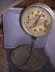 Antique 20 Pound Jacobs Detectowate Hanging Store Industrial Grain Scale W/tray Scales photo 1