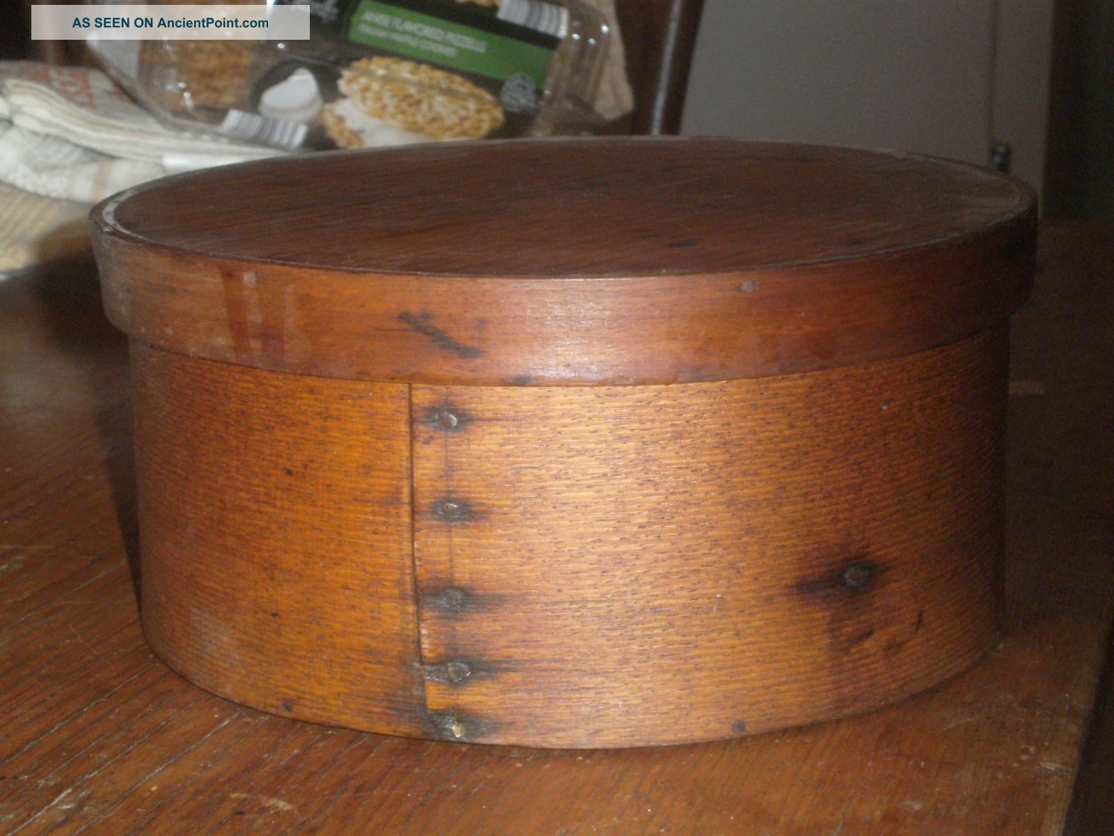 Bent Wood Pantry Box Primitives photo