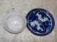 Vintage Japan Dragon Ware Porcelain Flow Blue Cup & Saucer Yamaryu Gold Trim Cups & Saucers photo 3