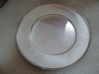 Watson Sterling Silver Large Plate / Charger 11 