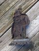 Cast Iron Doorstop,  Elizabethan Couple Metalware photo 2
