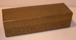 Vintage Embossed Gold Gift Box photo