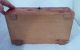 Vintage Carved Cedar Wood Jewelry Trinket Box Footed With Mirror Dual Picture Boxes photo 5