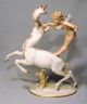 Hutschenreuther Germany Rare Porcelain Fairy Riding Reindeer Figurine - Wow Figurines photo 2