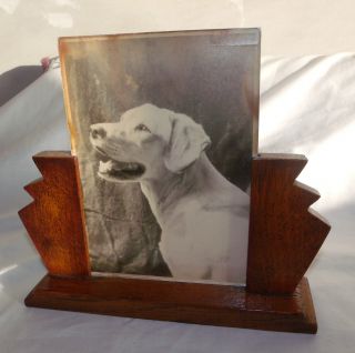 Art Deco Wooden Picture Frame photo
