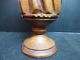 Collectible Wood Hand Carved Decorative Large Chalice Cup (f4) (mc) Sculptures & Statues photo 6