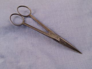 S Maw Antique Victorian Steel Scissors Medical Doctors Surgical Tool photo